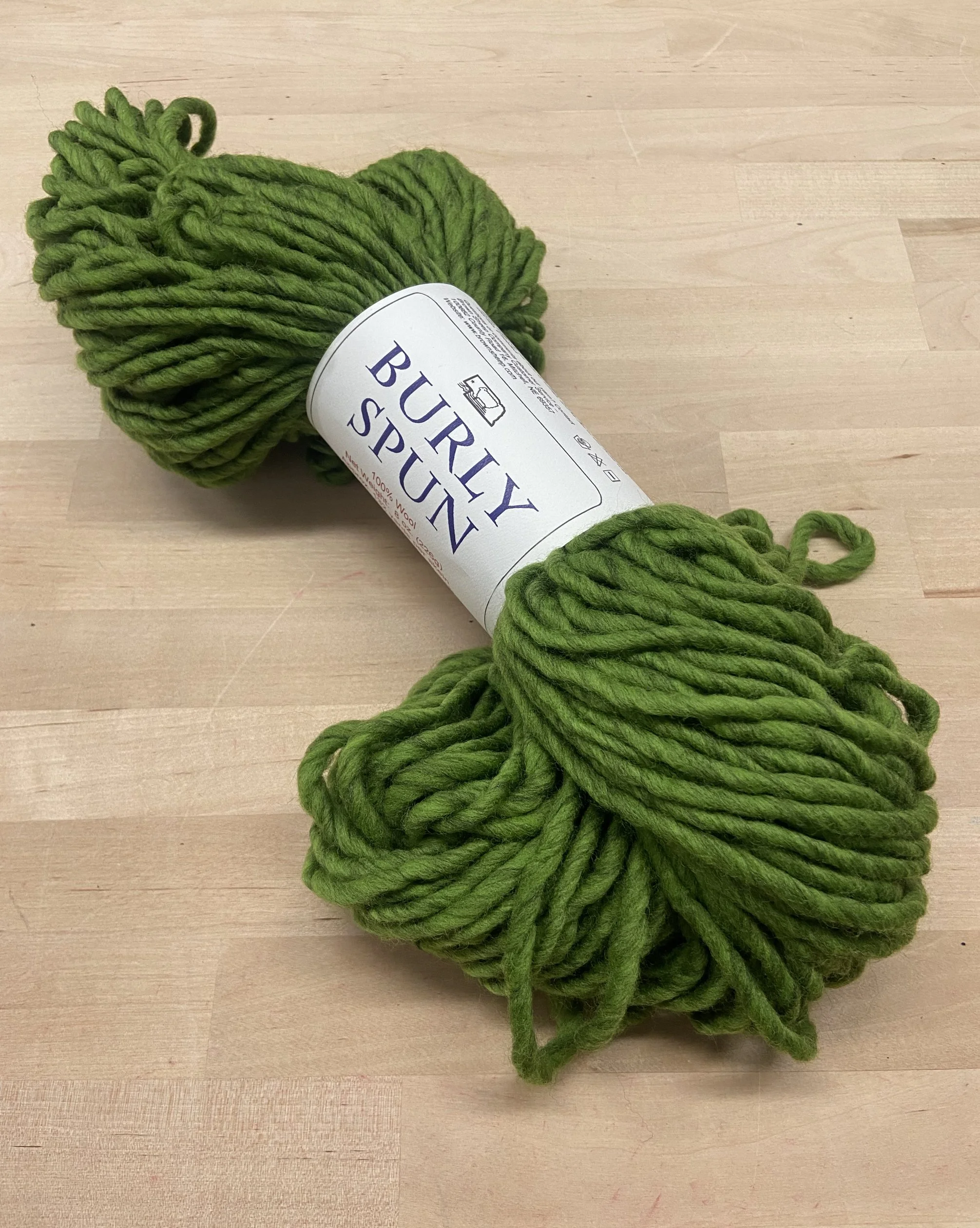 Kiwi - Burly Spun Yarn by Brown Sheep Co. 8oz 100% Wool Single Ply